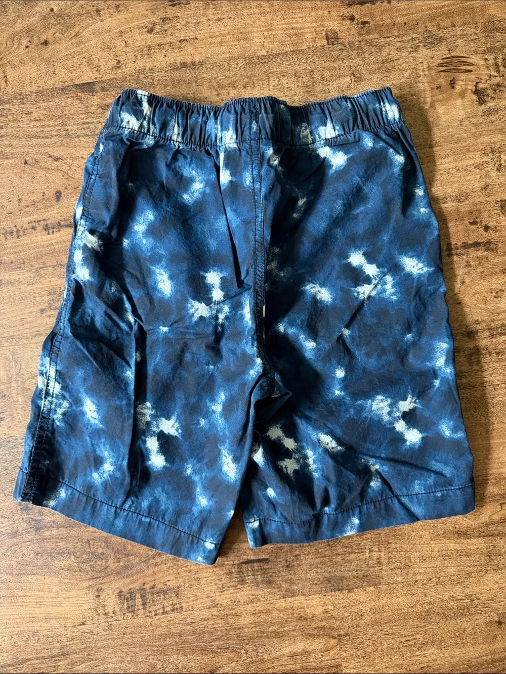 GAP Boys Navy Blue Tie-Dye Casual Shorts
